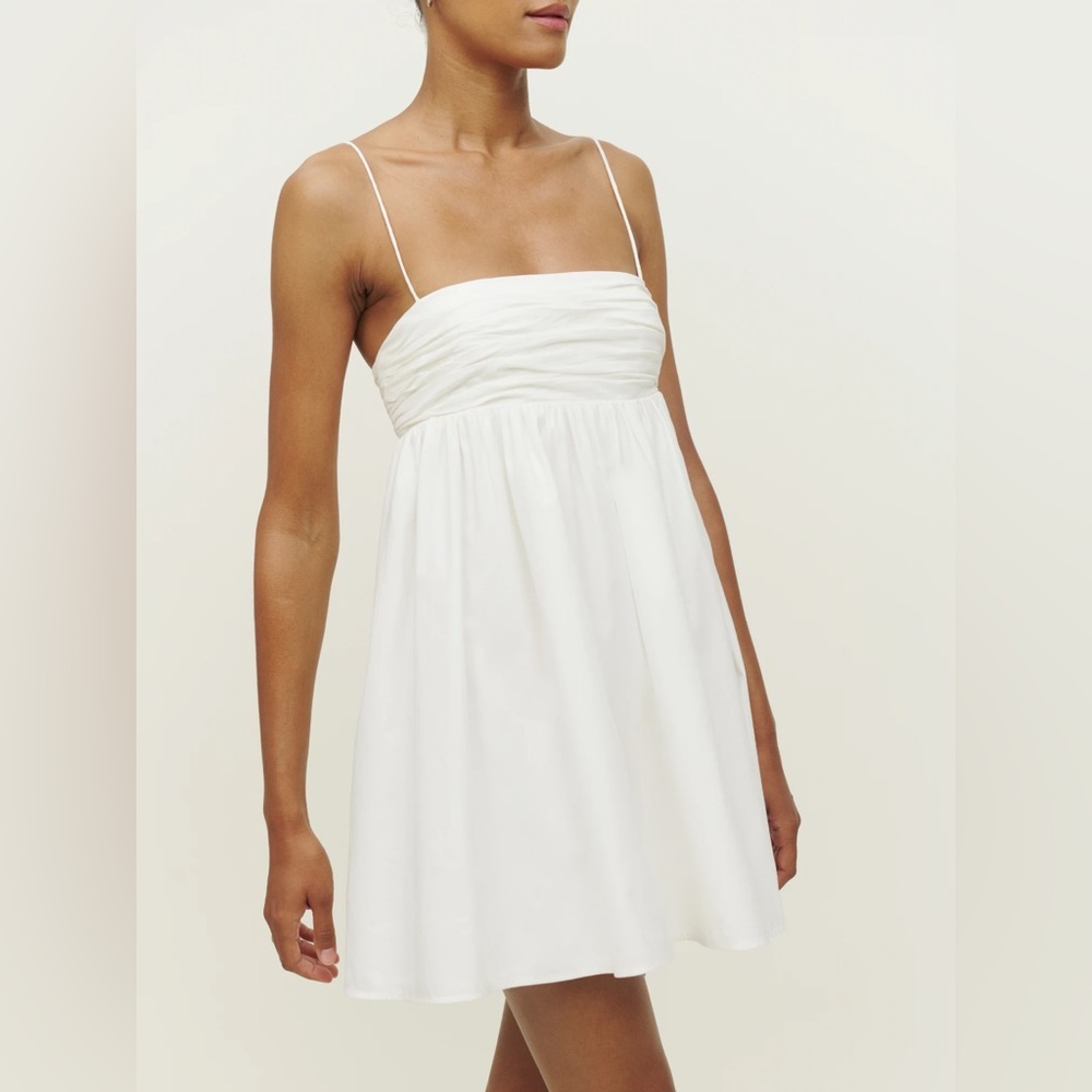 Reformation Catarina Dress in White
